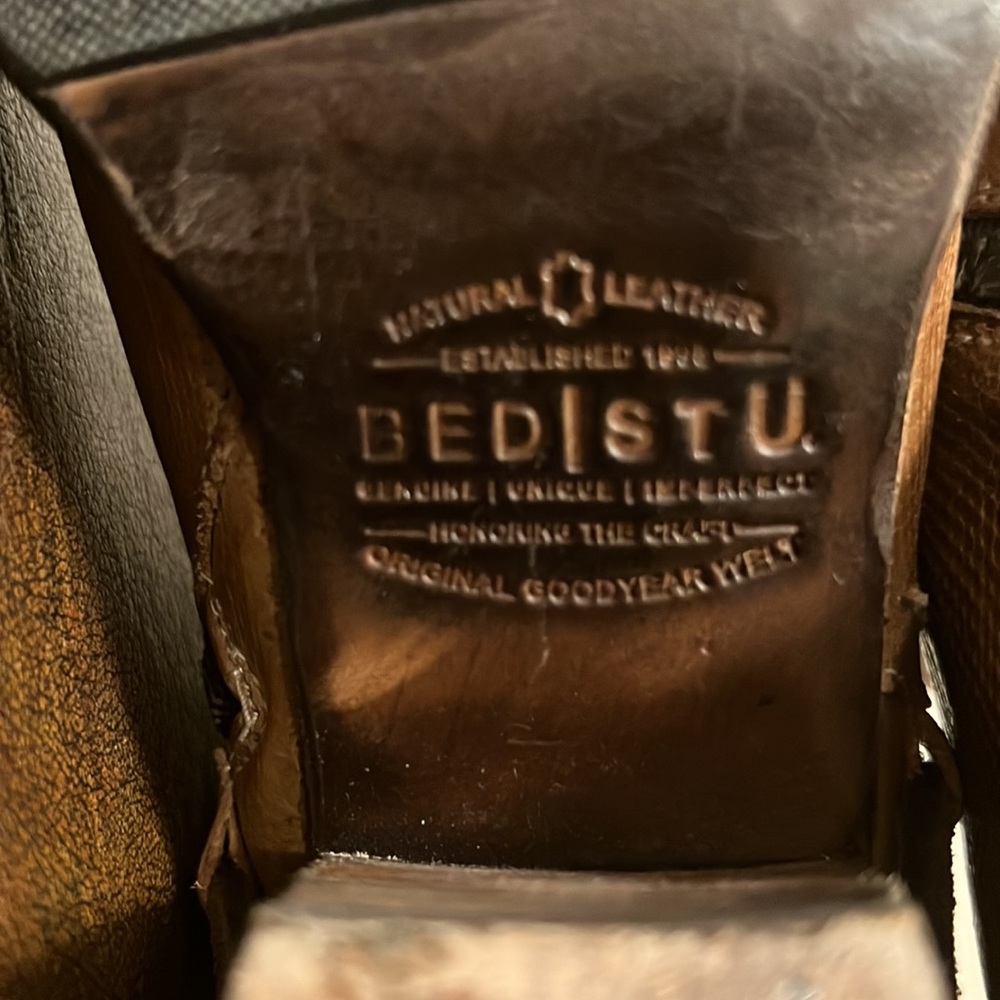 Bed Stu Brown Ankle Boots - Picture 6 of 13